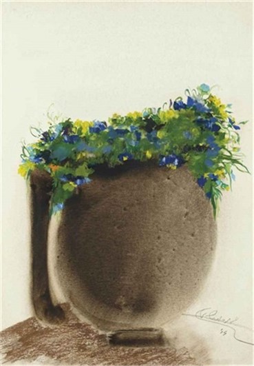 Works on paper, Farideh Lashai, Untitled, 1965, 4186